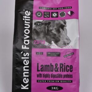 kennels favourite lamb and rice puppy